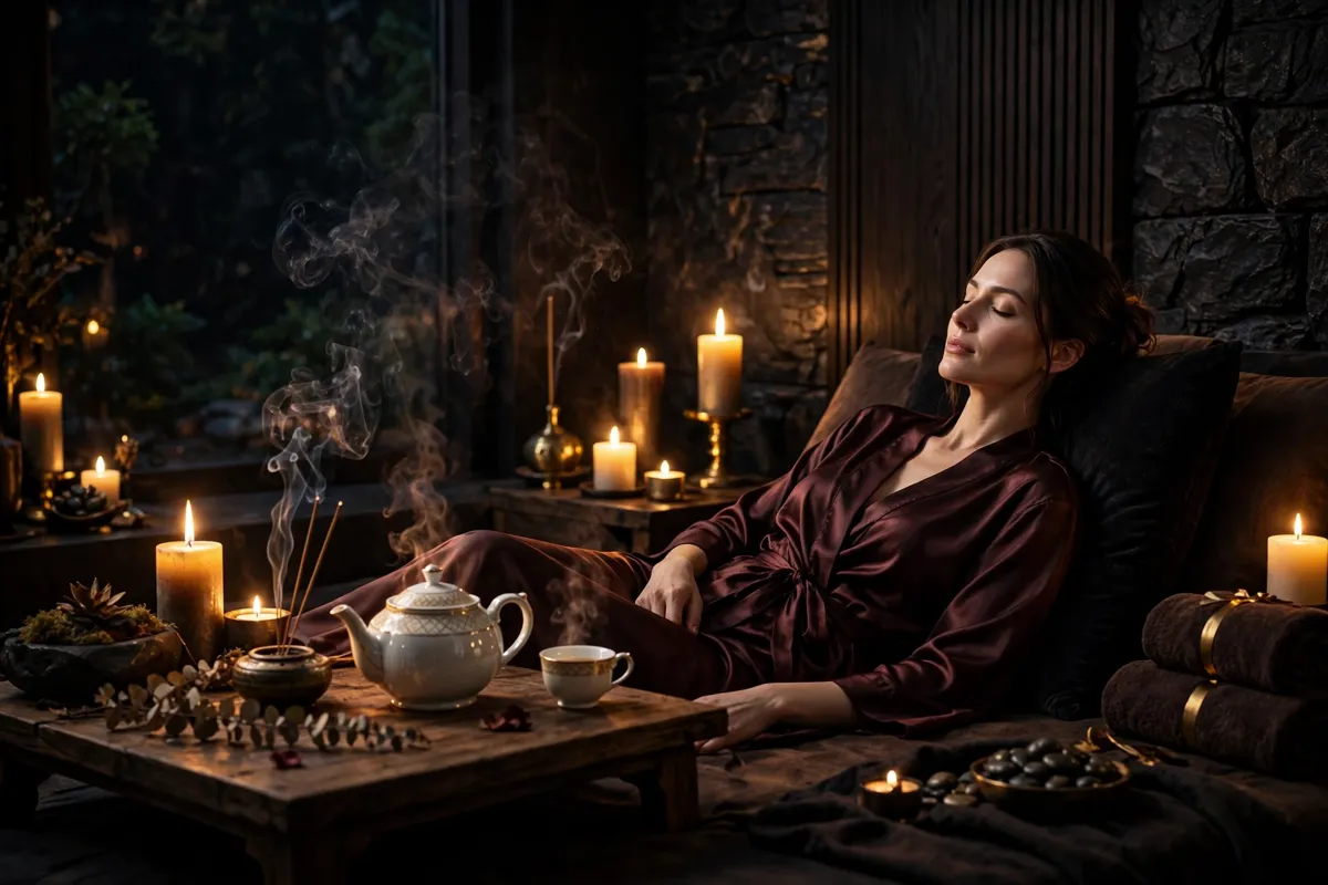 One long tea sitting together